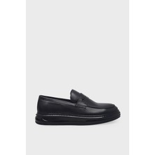 Kanuga Erkek Deri Loafer Siyah K-FSC3293