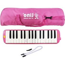 Die Grup Pembe Renkli 32 Tuşlu Melodika ve Taşıma Çantası