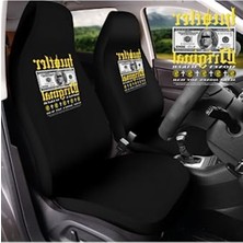 Die Grup Siyah Oto Koltuk Kılıfı, 4 Parça Tasarım, Uyumlu Fiat Palio Weekend