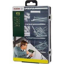 Die Grup Sabitleme Için Komple Set, 173 Parça ve 4 Uç