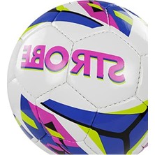 Die Grup Göz Alıcı Renklerde Yumuşak Deri Futbol Topu, 4 No