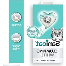 Die Grup 8l Kokusuz Beyaz Topaklanan Kedi Kumu, Temiz Kullanım