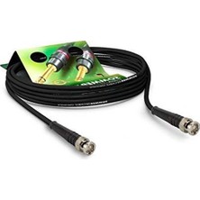 Die Grup Sommercable Hf-Kabel Rg-Classic 50 Ohm RG58/ Cu Low Loss, Bnc/bnc Hicon, Siyah (20M)