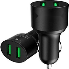 Die Grup Çift USB Çıkışlı Hızlı Araç Şarj Cihazı