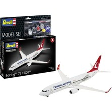 Akıllı Bayi 63772 Revell - Turkish Airlines Boeing 737-800 1:144 Maket Kiti