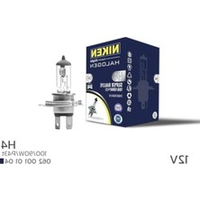 Die Grup 12V H4 100W/90W Halojen Ampul, Yüksek Aydınlatma Gücü