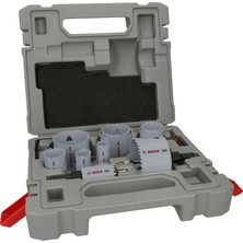 Vintessy Bosch 17 x Pro Multi Material Delik Açma Testeresi Seti, Standart Tutucu