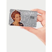 Die Grup Hürrem Sultan Tasarımlı Kredi Kartı Kaplama Sticker