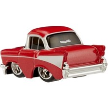 Die Grup 1957 Chevy Bel Air - Kırmızı Custom Koleksiyon Araba