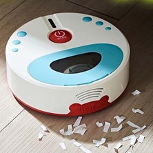 Die Grup Sesli ve Işıklı Pilli Robot Süpürge, Gerçek Süpürme Özelliği ile Eğlenceli Oyuncak