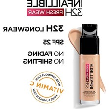 Die Grup 24 Saat Kalıcı C Vitaminli Fondöten 30 ml (Rose Beige)