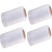 Vintessy Tify Palet Dilimli Streç 25 cm 17 Mic. 1000GR / 300MT. Şeffaf 4 Adet