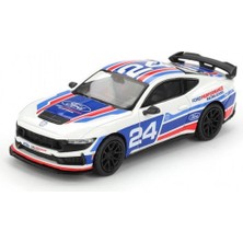 Akıllı Bayi 1/64 Model Araç Mustang Dark Horse #24 Performance Racing School