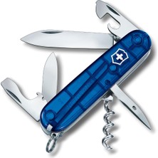 Vintessy Victorinox 1.3603.T2 Spartan Çakı, Şeffaf Mavi