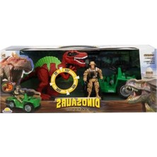 Die Grup Dinozor Yakalayıcı Oyun Seti - 13 Parça Eğlenceli Set