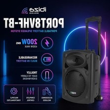 Die Grup Taşınabilir Hoparlör, 400W Güç, Uzaktan Kumanda ve Bluetooth Özellikleriyle