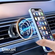 Die Grup Havalandırma Kancalı Araç Telefon Tutucusu - Manyetik Uyumlu