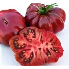 Die Grup 15 Tohum Mor Etli Purple Calabash Domates, Bahçe Yetiştiriciliği Için