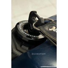 Die Grup Motosiklet Kontak ile Uyumlu Koruyucu Kapak, Siyah Renk