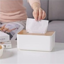 Die Grup Bambu Kapaklı Peçetelik, Doğal Görünümü ile Mutfaklar Için Şık Seçim