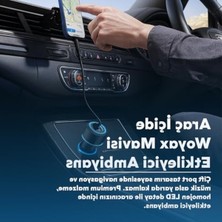 Die Grup 38W Araç Şarj Aleti - Çakmaklık Type-C ve USB Girişli