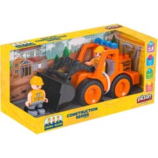 Akıllı Bayi 06 533 Double Blocks Iş Makineleri Serisi -Pilsan Oyuncak