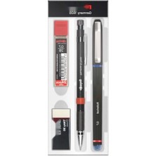 Die Grup Roller Ofis Seti - 0.7 Mm, Kırmızı