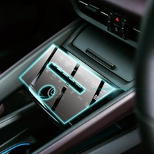 Die Grup Porsche 2024 2025 Macan Ev  Electric Orta Konsol Kontrol Ekranı Için 9h Nano Ipg Active Ekran Koruyucu, Pürüzsüz Cam Bitiş, Duyarlı Dokunmatik Hasiyet