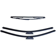 Die Grup Renault Kangoo 2008-2020 Uyumlu Ön Arka Cam Silecek Seti