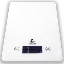 Die Grup Dijital Mutfak Tartısı - 10KG Kapasite, Temperli Cam, LCD Ekran
