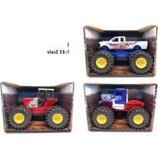 Die Grup Mavi Renkli 1:43 Ölçekli Monster Truck Kamyon