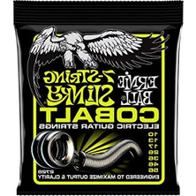 Die Grup Normal Slinky Kobalt 7 Telli Elektro Gitar Telleri, 10-56 Ölçülerinde