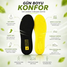 Die Grup Konforlu Yumuşak Tabanlık - Siyah-Sarı