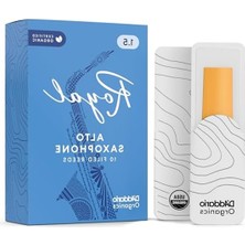 Die Grup Güçlü Sazlık, Alto Sax Için 10'lu Paket, 1.5 Kalınlık