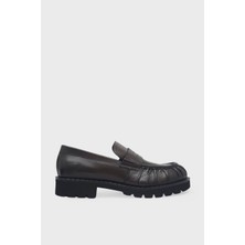 Tamer Tanca Erkek Deri Loafer Kahve TT987231