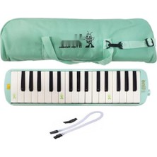 Die Grup Pastel Yeşil Melodika - 32 Tuşlu Taşıma Çantası ile
