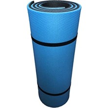 Die Grup 10 mm Kalınlığında Pilates Matı - 180X60 cm Mavi
