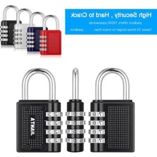 Die Grup 4 Haneli Şifreli Çelik Asma Kilit
