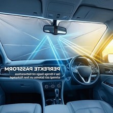 Die Grup 150 x 80 cm Uv Korumalı Otomobil Güneş Şemsiyesi
