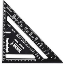 Die Grup 180 mm Alüminyum Üçgen Gönye, Hassas Ölçüm Için