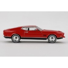 Die Grup 1971 Ford Mustang Mach 1 Mini Araç Modeli, 1/64 Ölçek, Özel Blister Ambalaj