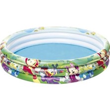 Die Grup Bestway Mickey Mouse 48" x H10"/1.22M x H25CM 3-Ring Pool