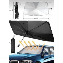 Die Grup 135 x 80 cm Katlanabilir Güneşlik - Araba Ön Camı Için Uygun