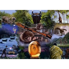 Die Grup 1000 Parça Kaliteli Jurassic Park Puzzle
