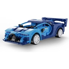 Akıllı Bayi C51073W Cada Blue Race Car 325 Parça Block Oyuncak