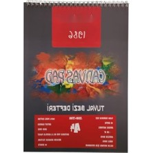 Die Grup Akrilik ve Yağlıboya Için Canvas Pad Tuval Bezi Defteri