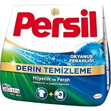 Vintessy Persil Okyanus Ferahlığı Derin Temizleme 1, 5 kg Toz Çamaşır Deterjanı Hijyenik ve Ferah