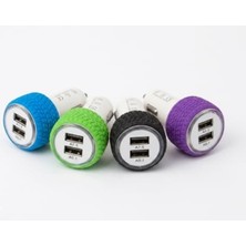 Die Grup Hızlı Şarj Özellikli 2.1A Çift USB Oto Çakmak Adaptörü, Pratik ve Kullanışlı