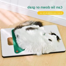 Die Grup Desenli Yapışkanlı Kedi Tırmalama Tahtası, Duvara Uyumlu