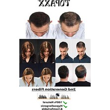 Die Grup Dolgunlaştırıcı Saç Fiber Tozu, Siyah, 27,5 gr